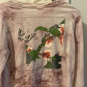 VANS cropped long sleeve